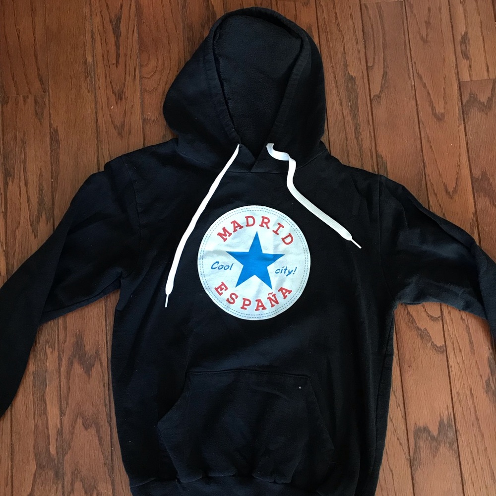 Black hoodie